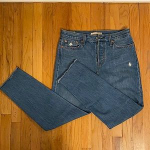 Levi’s wedgie jeans